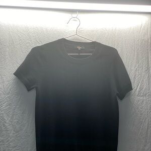 Quince Classic Black Crew Neck Sweater